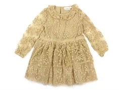 Lil Atelier warm sand kjole tyl